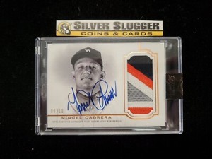 2020 Miguel Cabrera Topps Dynasty Jersey Auto /10! Detroit Tigers!