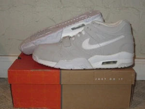 Nike Air Trainer III 3 Gris Neutro Blanco Talla 10 ¡NUEVO! Vintage 679066-146 2005 - Imagen 1 de 10