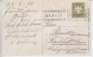 Bavaria Advertising Stamp Oberammergau Passionsspiele 1910 - Picture 1 of 2