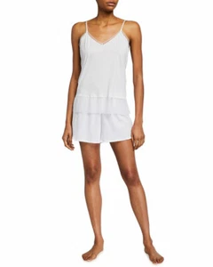 SKIN L60446 Woman's Bridal White Organic Cotton Sleep Pajama Set Size XL - Picture 1 of 3