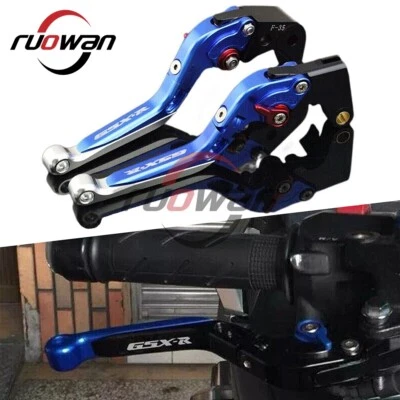 Motorcycle Brand New Brake CNC Clutch Levers For Suzuki GSX-R GSXR 600 750 1000 - Image 1 of 4