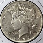 1924 Peace Dollar Circulated 0327-1