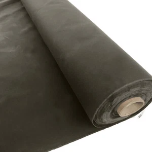 BAUMWOLLE LEINWAND WACHSSTOFF DUNKELBRAUN Marine Ölskin Outdoor Jacke Kleidung Kleid - Bild 1 von 9