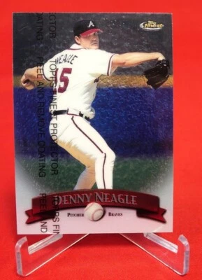 Denny Neagle W Coating 1998 TOPPS Finest Baseball Card #95 Mint  - Image 1 of 2