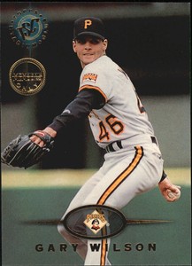 1995 Stadium Club Pittsburgh Pirates Baseball Card #583 Gary Wilson Rookie