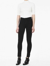 NWT Courtshop denim High Waist Skinny jeans Aspen Black 32 NEW sold out