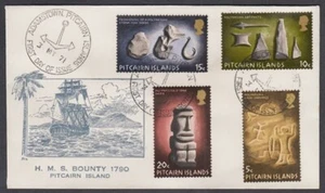 PITCAIRN IS 1971 POLINESIO PITCAIRN FDC (JUEGO 4 SELLOS) (ID:PI208) - Imagen 1 de 1