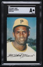 1972 Daily Juice Fan Club Membership Card Roberto Clemente SGC A HOF