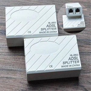 ADSL Linia modemowa Telefon ADSL Szerokopasmowa linia telefoniczna Szerokopasmowy filtr Rozdzielacz - Zdjęcie 1 z 7