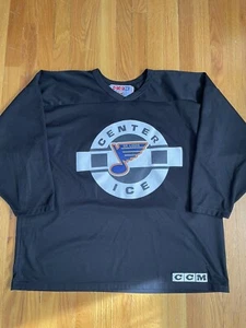 Vintage CCM Center Ice NHL St. Louis Blues Jersey XL - Picture 1 of 5