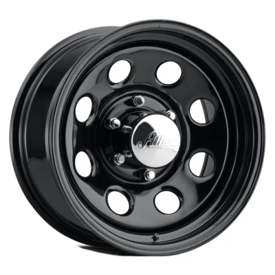 ALLIED WHEEL 82 Black Soft 8 Rim 16X8 8X165.1 Offset -6 Black (Quantity of 4) - Image 1 of 2