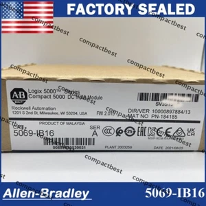 Allen-Bradley 5069-IB16/A Compact 5000 DC I/O Input Module 5069IB16 NEW - Picture 1 of 1
