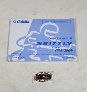 YAMAHA Grizzly (YFM 125 GV) OEM Operators manual booklet - Picture 1 of 1