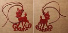 Abzeichen BAMBI aus Blech / Varianten aussuchen