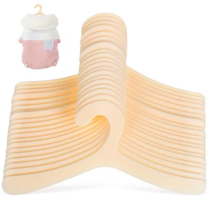 40 Pcs Strong Structure Lightweight Premium Portable Dog Clothing Hangers - Picture 1 of 11