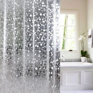 Pattern Thick EVA Shower Curtain Bathroom Decoration Bath Curtains Shower Drape