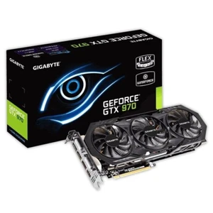 GIGABYTE GeForce GTX 970 Windforce 3X OC 4GB GDDR5 Tarjeta Gráfica - Imagen 1 de 2