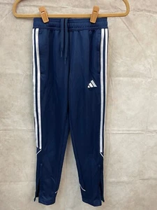 Adidas Aeroready Boys Blue Track Pants Size 9-10Y / 140 - Picture 1 of 6