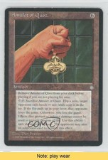 1995 Magic: The Gathering - Ice Age Amulet of Quoz #AMQU READ 2m6