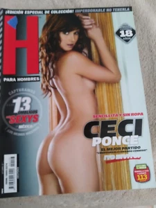 CECI PONCE -H PARA HOMBRES-OCTUBRE 2008-MEXICO MAGAZINE - Imagen 1 de 1