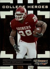 2008 Donruss Sports Legends College Heroes #3 Adrian Peterson /1000