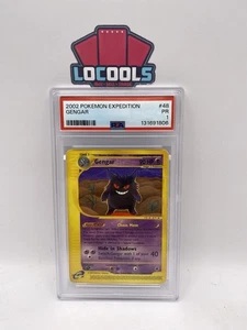 2002 Pokemon Expedition #48 Gengar PSA 1 - Picture 1 of 2