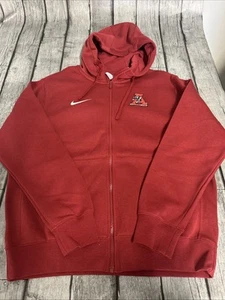 NWOT Men’s Nike Alabama Crimson Tide Full Zip Hoodie Large Sweatshirt  - Picture 1 of 8