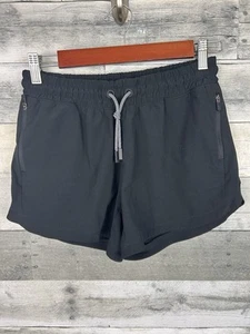 Athleta Girl Black Drawstring Shorts 14 - Picture 1 of 6