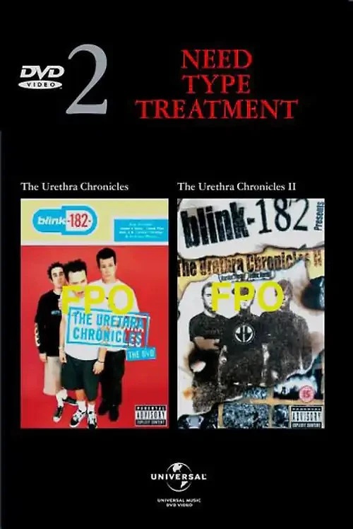 Blink 182 - Urethra Chronicles I + II (2 DVDs) - Bild 1 von 1