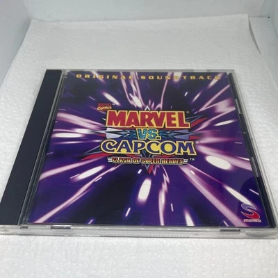 Marvel vs. Capcom: Clash of Super Heroes Original Soundtrack CD Japan Game Music - Image 1 of 4