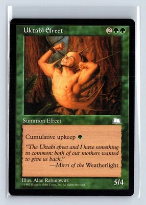 (3x) UKTABI EFREET – MTG Magic the Gathering Card – Weatherlight – Common - Image 1 of 4