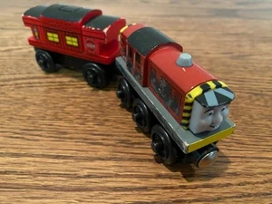 THOMAS & FRIENDS WOODEN TRAINS DIRTY SALTY & MUSICAL CABOOSE SODOR MINING CO. - Picture 1 of 5