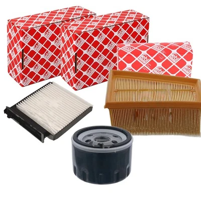 FEBI POLLEN AIR OIL FILTER PACK fits Dacia Logan LSx Logan MCV KSx - Image 1 of 4