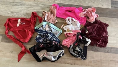 NWT Victoria's Secret/PINK LOT OF 10 Variety Bikini, Thong Panties XXL 2XL L - Image 1 of 4