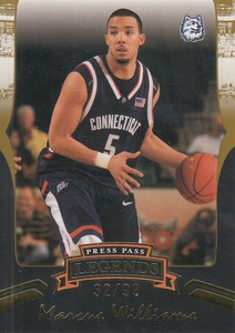 2006-07 Press Pass Legends Gold #16 Marcus Williams/99