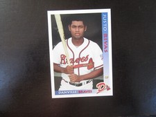 1999 Grandstand Danville Braves Justo Rivas Card (B60) Atlanta Braves