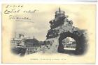 Francia Biarritz La Rocher de la Vierge Viaggiata 1904