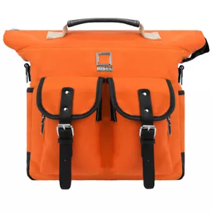 Lencca Canvas Tablet Backpack Shoulder Messenger Bag Case For 11" iPad Air M3/M2 - Picture 1 of 10