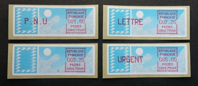 *FREE SHIP France PARIS 08 1986 ATM (Frama Machine Label stamp) MNH - Image 1 of 4