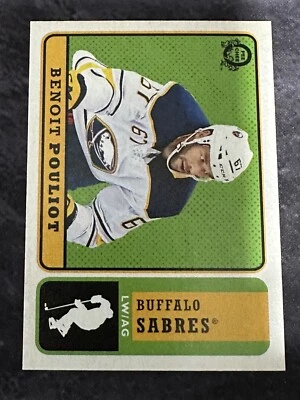 2018-19 O Pee Chee Retro Parallel 256 Benoit Pouliot Buffalo Sabres - Image 1 of 2