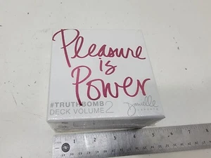 Pleasure is Power #TRUTHBOMB Deck Volume 2 Flash Cards - Danielle Laporte - Imagen 1 de 6