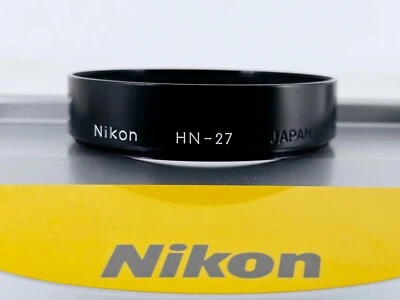 🌸[Excelente COMO NUEVO] Parasol metálico Nikon HN-27 para Reflex 500 mm F8 de Japón Foto 1 de 4
