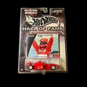 2002 Hot Wheels Hall Of Fame MICHAEL SCHUMACHER #1 Shell Indy F1 auto 1/64 - Foto 1 di 2