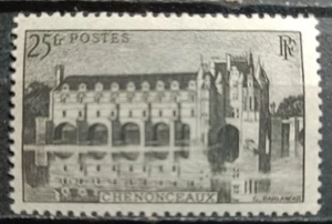 France Scott# 473 yvert# 610 ** MNH Chenonceaux Castle 1944 - Picture 1 of 1