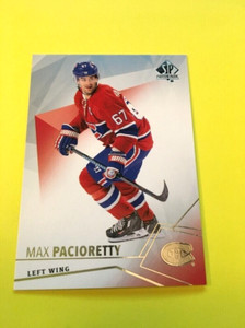 Max Pacioretty Canadiens 2015-16 SP Authentic #59
