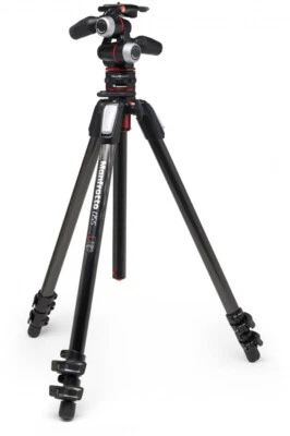 Manfrotto MT055CXPRO3 Set inkl. MHXPRO-3W Neiger und Move QR-System | Manfrott - Bild 1 von 4