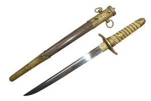 *MINTY DIRK* WWII Japanese Samurai Sword NAVAL World War 2 Shin Gunto Kai Gunto - Picture 1 of 12