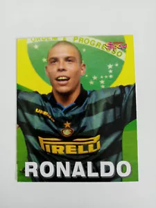 Ronaldo Polish Bravo Sport 1999 Card / Inter Milan Luis Nazario - Picture 1 of 2