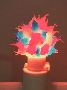 Fuochi d'artificio rosso bianco blu lampadina silicone Vickie Jean creazioni fatto a mano - Foto 1 di 7