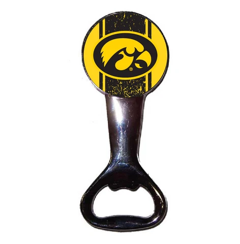 IOWA BOTTLE OPENER MAGNET-IOWA HAWKEYES BOTTLE OPENER-NEW FOR 2016 Cover